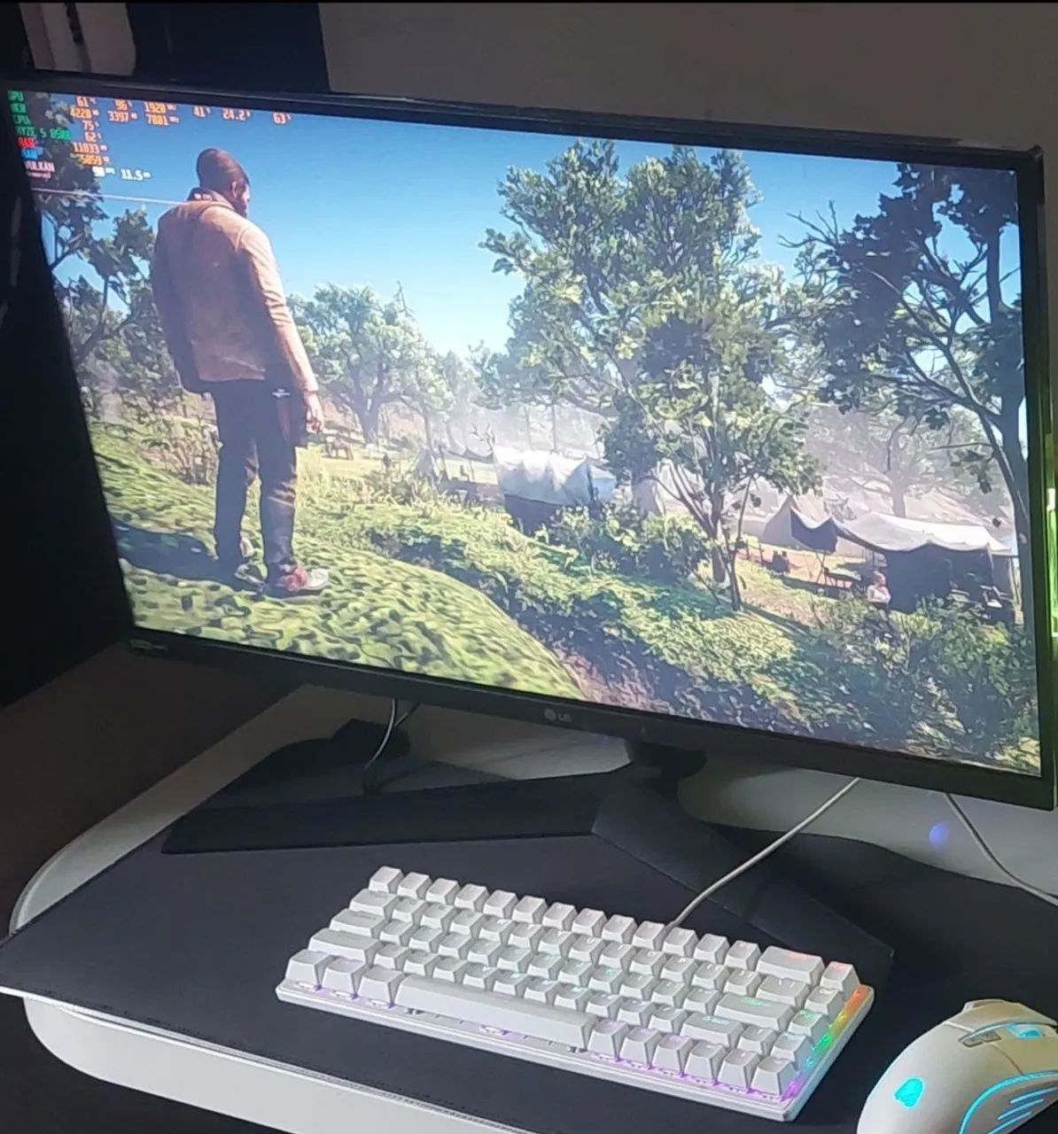 Monitor lg ultragear 180hz 27 polegadas  - Foto 2