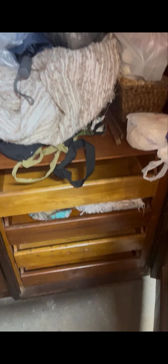 Jogo de quarto antigo madeira - Foto 3