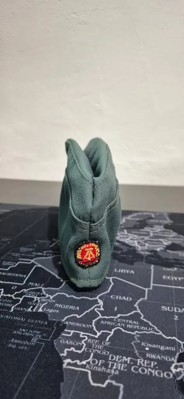 Gorro Militar Alemanha Oriental RDA Volkspolizei NVA Original - Foto 4