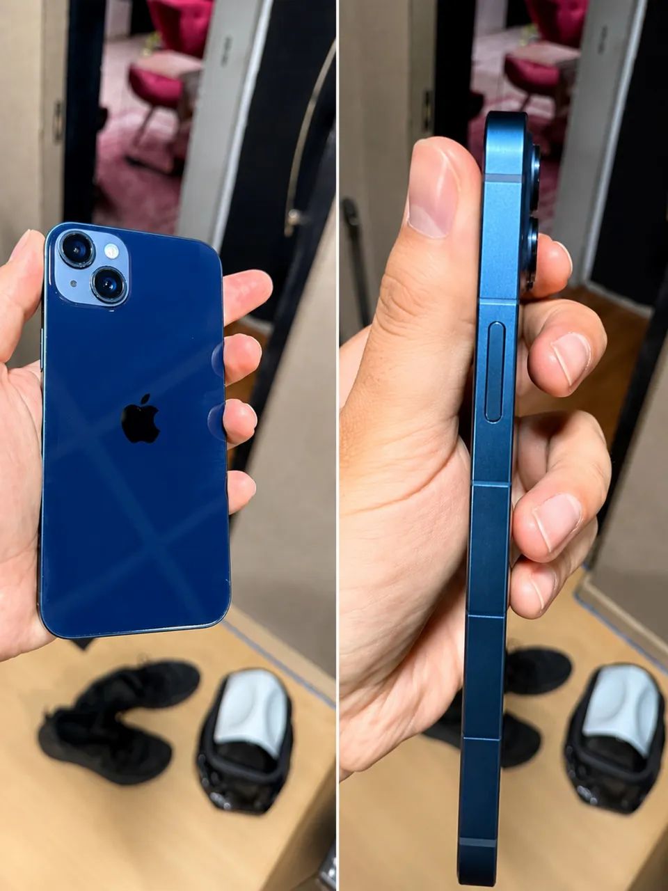 Iphone 14 Plus Azul Marinho 256 Gb - Foto 3