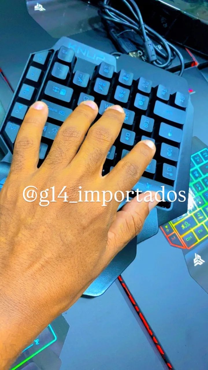 Teclado gamer mobilador