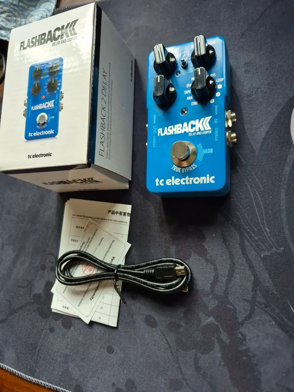Tc Eletronic Flashback 2 Pedal de Delay e Looper para Guitarra - Foto 5
