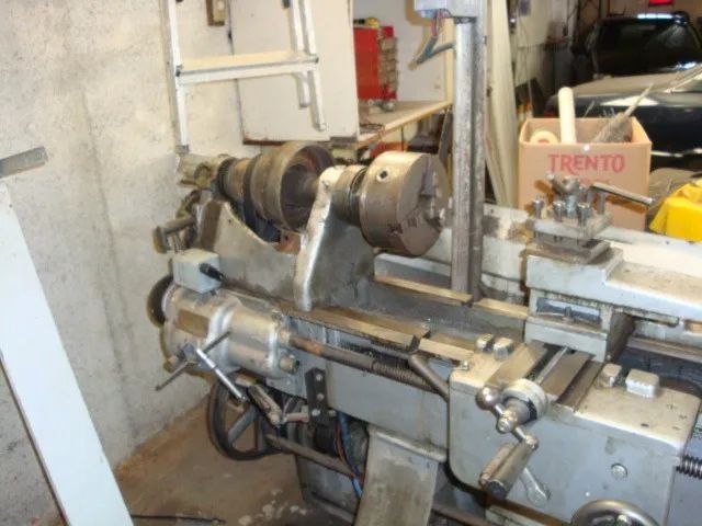 torno mecanico antigo alemao  tel 32787198 - Foto 2
