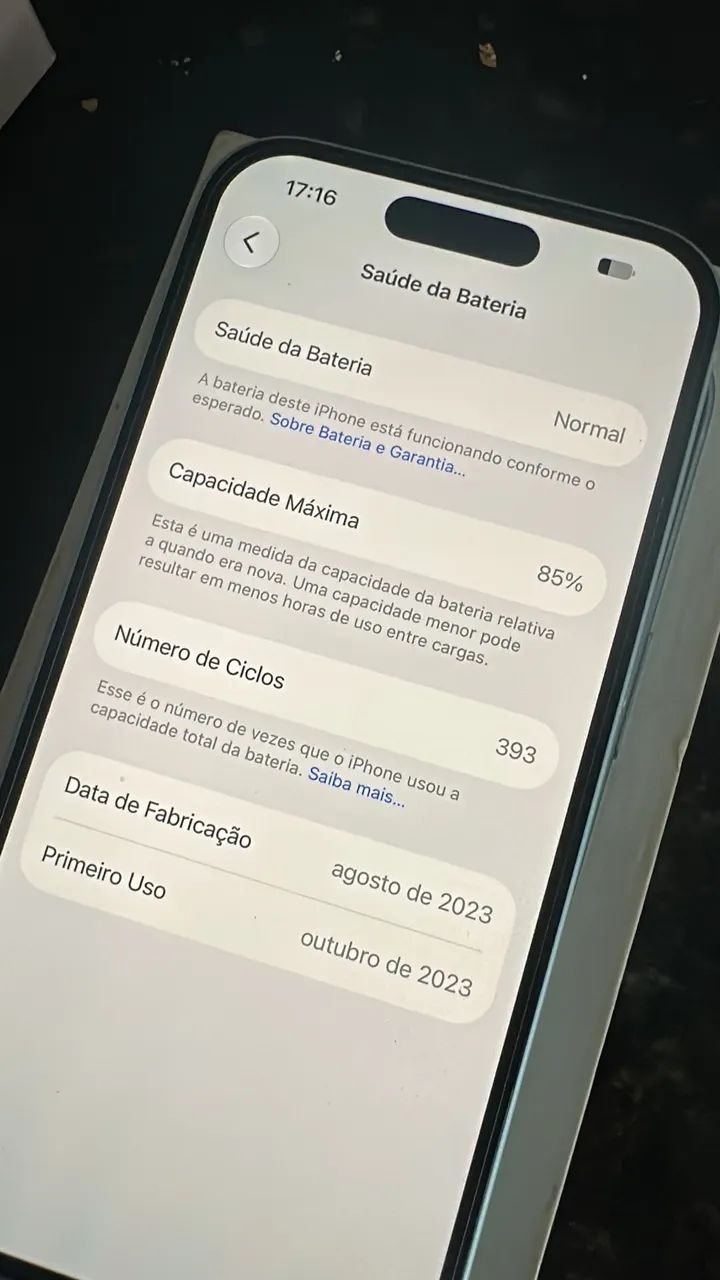iPhone 15 128Gb Gelo  - Foto 2