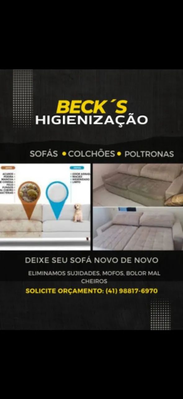 Higienização de Sofá e Colchões - Foto 5