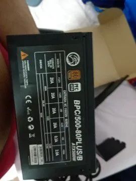 Fonte 500w 80plus broze
