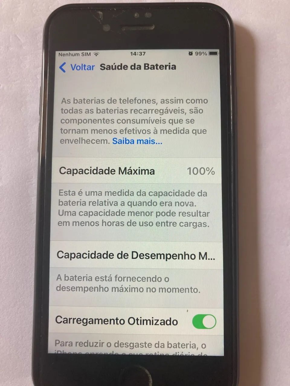 Iphone 7 128Gb com procedência R$ 690,00 - Foto 5