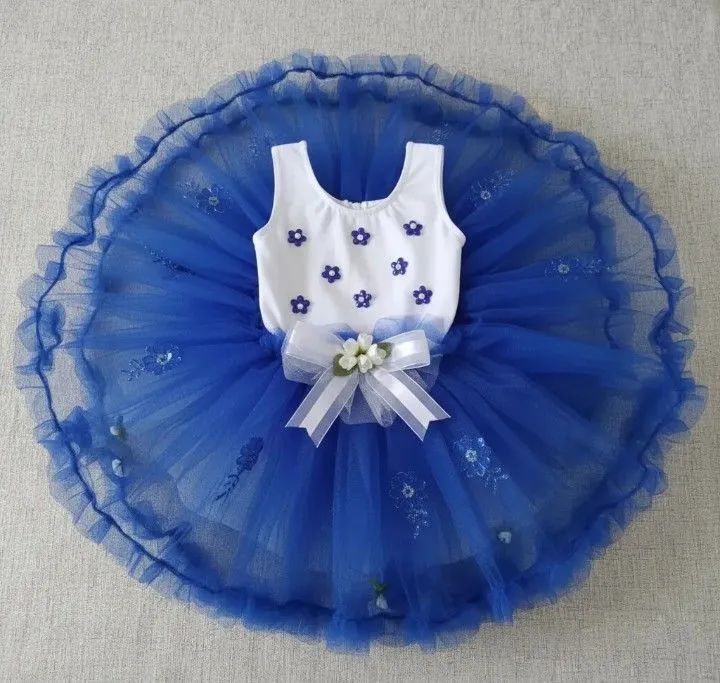 Ballet tutu princesa azul kit completo  - Foto 2