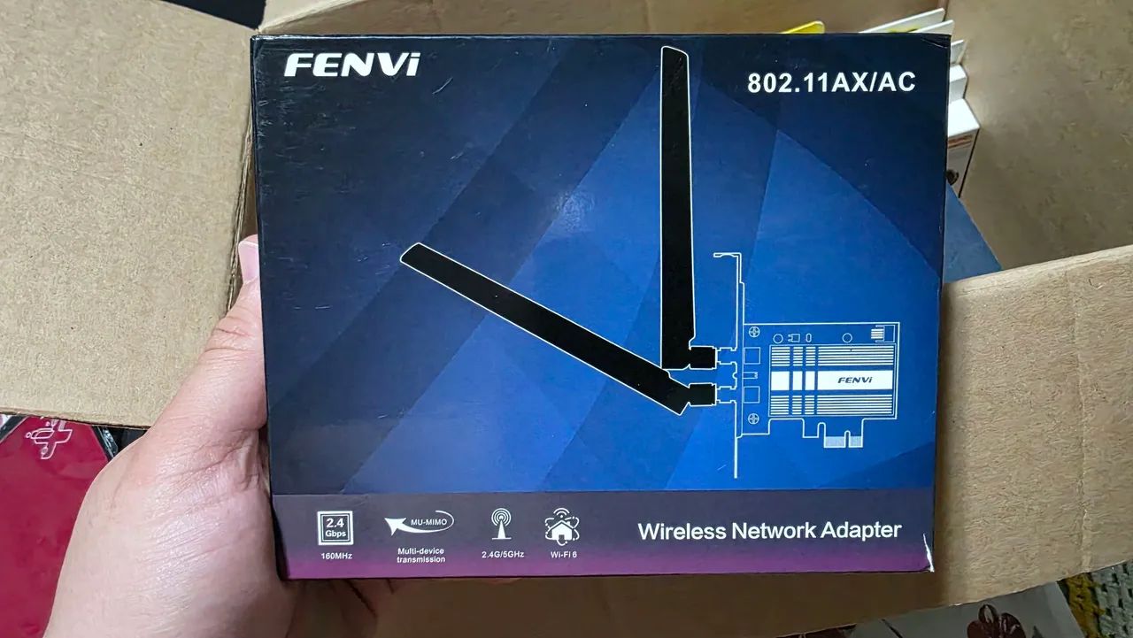 Placa Wifi 6 e Bluetooth Fenvi