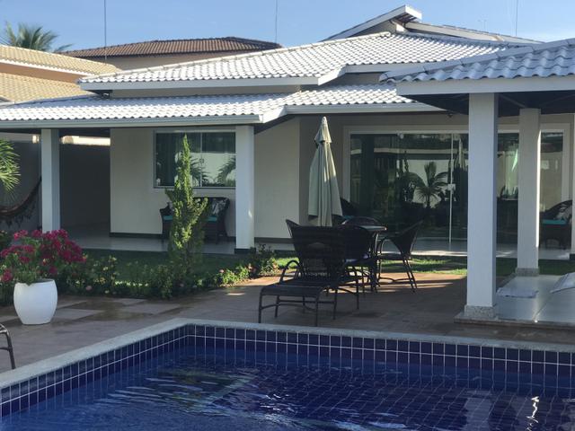 Belíssima casa em condomínio fechado barra do jacuipense $500