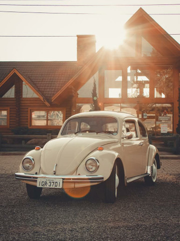 Fusca 1974 Fusca 1300 VW Bege - Foto 6