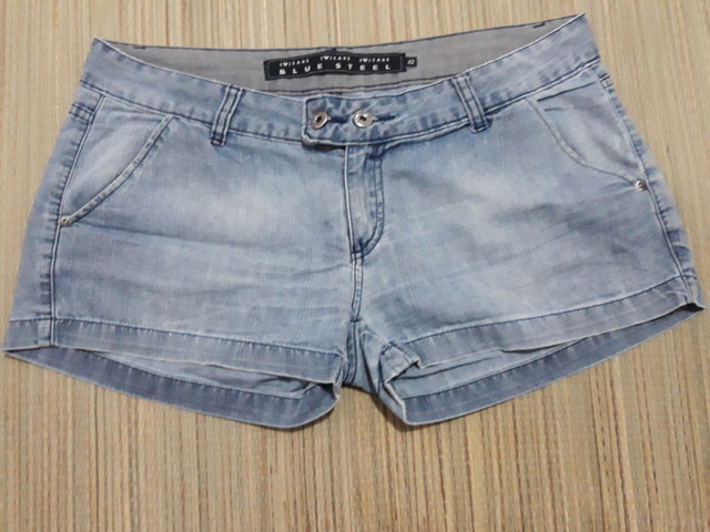 short jeans tamanho 42