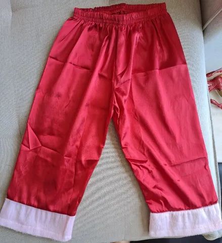 Fantasia Luxo Papai Noel Kids - nova, 2 a 4 anos, completa, 4 peças. - Foto 3