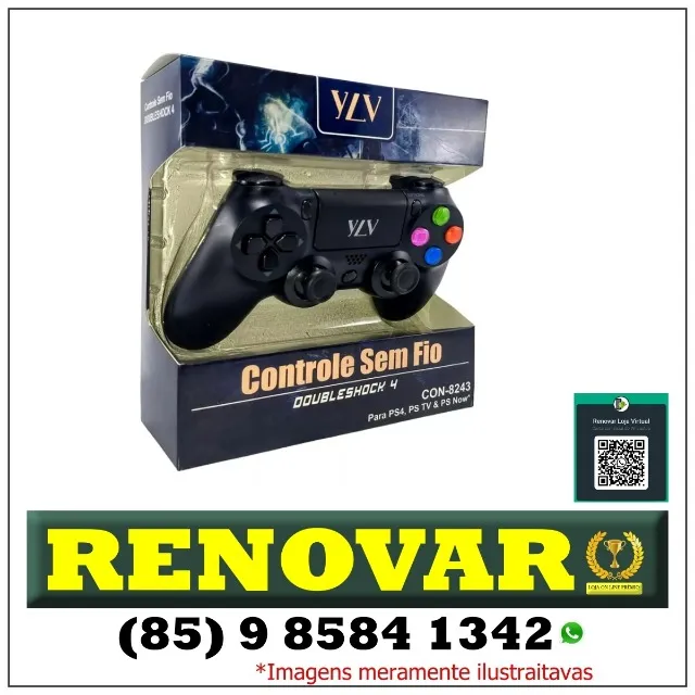 Controle Para PS4 Sem Fio Dualshock YLV8243