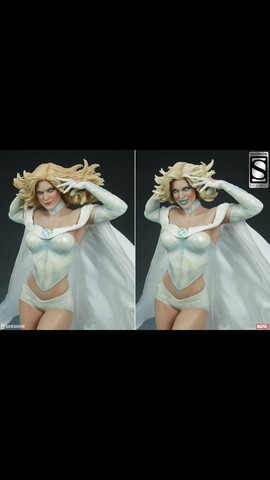 Emma Frost Exclusivo Sideshow X-Men  - Foto 5