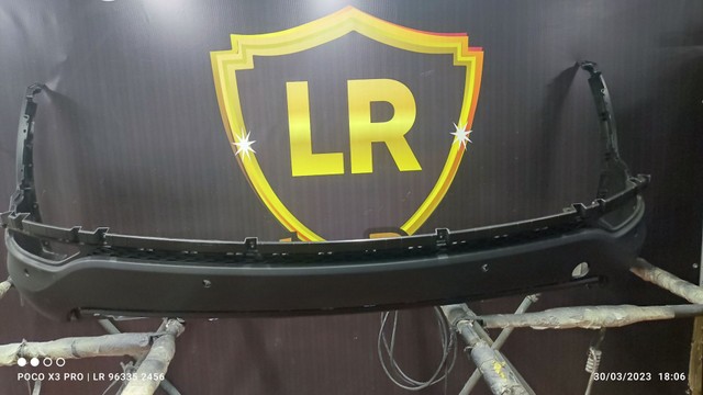 Spoiler Parachoque Traseiro Hyundai Santa Fé 2014 2015 2016 2017 Novo Original - Foto 4