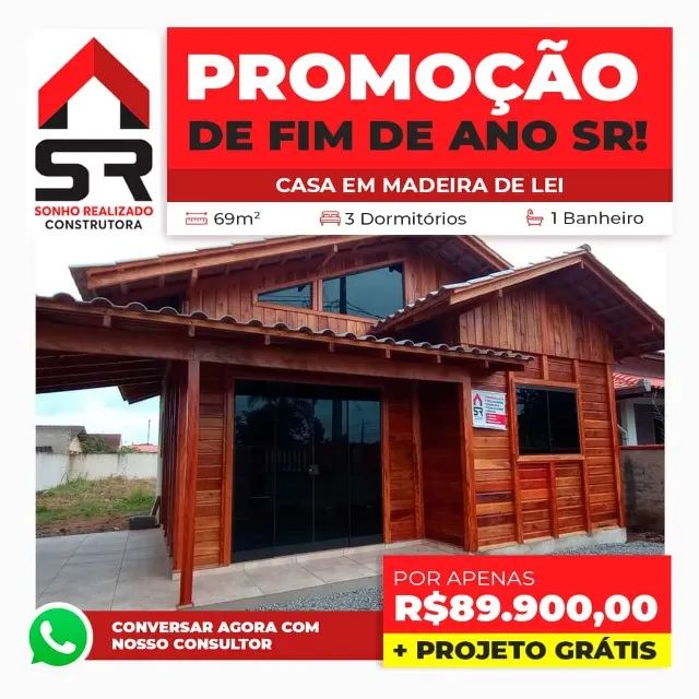 Construtora de casas pré-fabricadas Porto Alegre - Construtora de