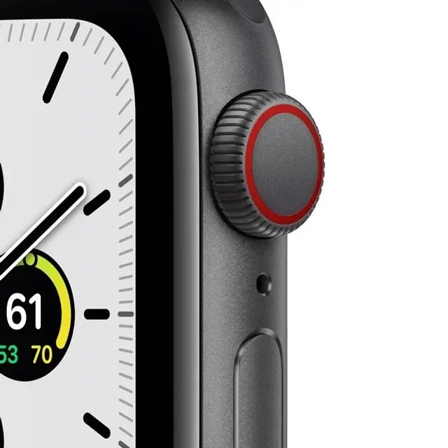 Apple Watch SE 40 mm GPS + Celular 32 Gb Space Gray Aluminum Case Midnight Sport Band 1st 