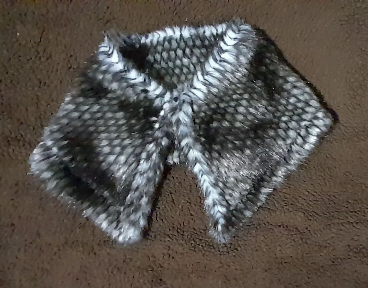 Gola de Pelo Animal Print
