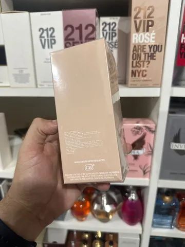 212 VIP rose elixir 80ml selo adipec  - Foto 3