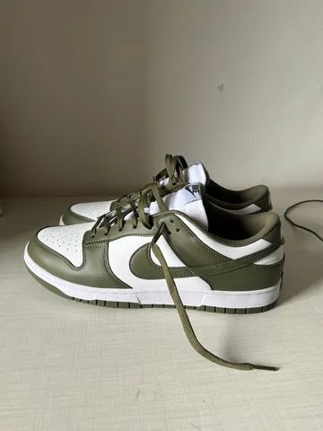 Tênis Nike Dunk Low Feminino Medium Olive Verde – Sneaker Sul