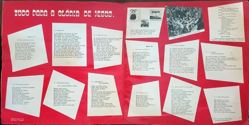 Lp Disco de Vinil Gospel Evangélico - Jovens Da Verdade - Novo Céu Nova Terra - Foto 3