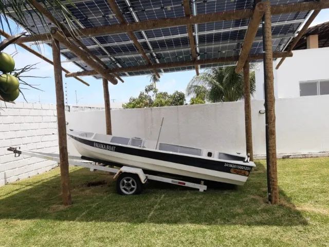 Bote Artsol de 4,5 metros e motor Mercury 15 hp