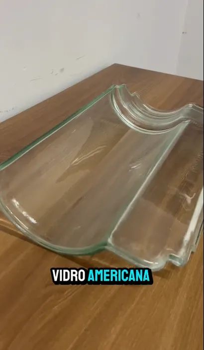   Telha de Vidro Modelo Americana Tradicional Telhado   - Foto 4