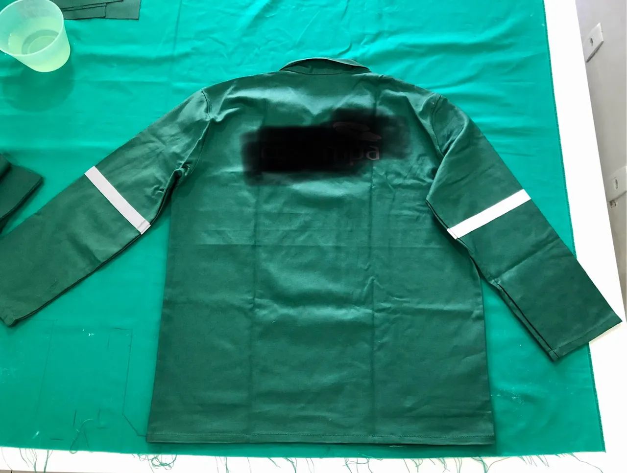 Camisa de Trabalho Verde - Tamanho M - Foto 2