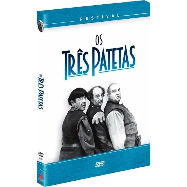 Box DVD: Festival Os Três Patetas (4 Discos) - Produto Novo / Lacrado