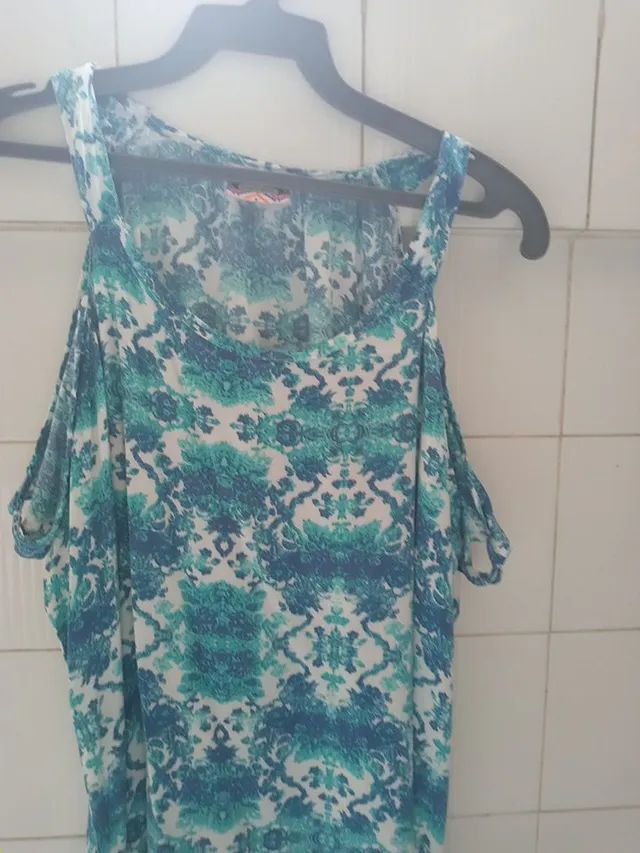 Vendo vestido estampado Mercatto - Foto 5