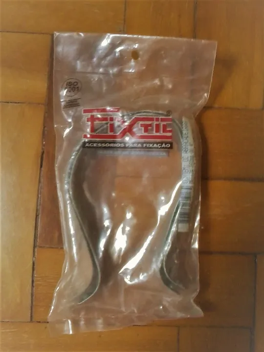 Braçadeiras metálicas, pacote com 2 unidades, 102 mm ou 4 polegadas