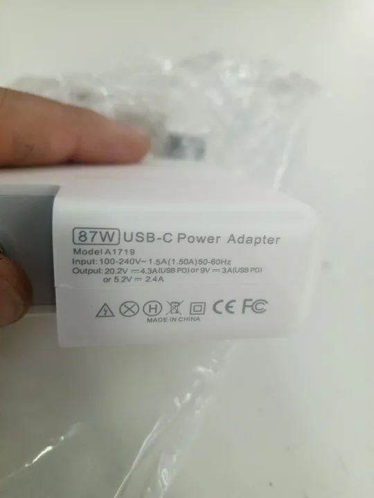 Fonte para Mac 87w tipo c as duas pontas - Foto 4