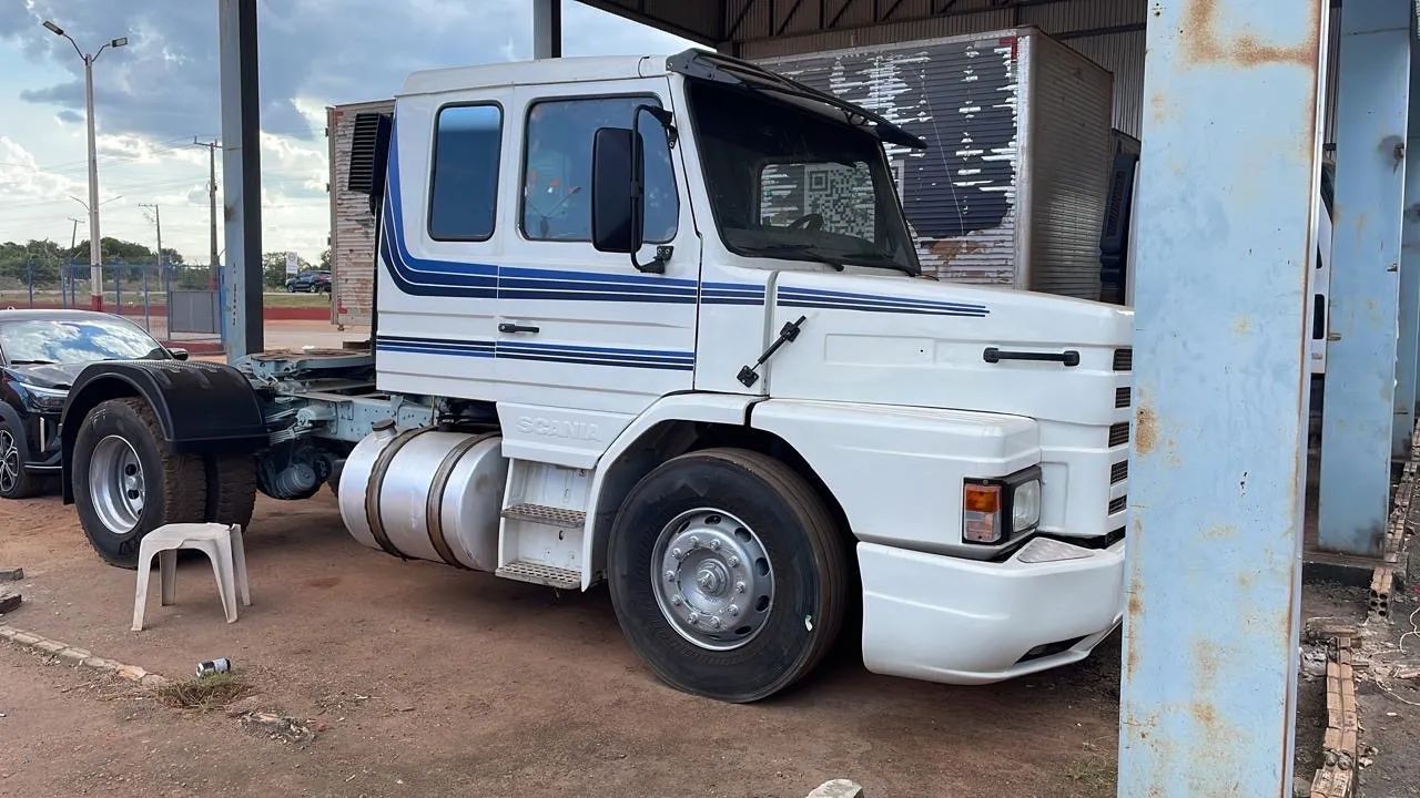 Scania 113 , carreta randon 