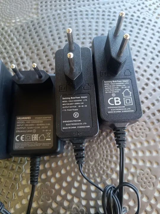 Kit 5 Fonte de energia 12V 2A P4, fita de LED, câmeras, decoders de Tv,Roteadores  - Foto 4