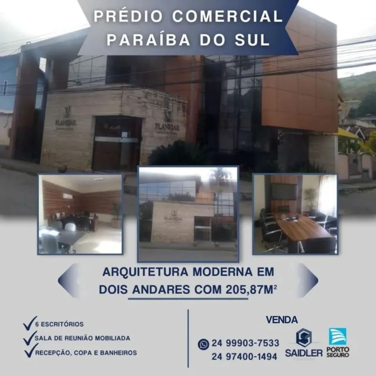 Prédio Comercial em Paraíba do Sul - 205,87m²