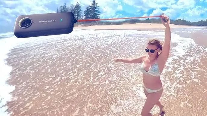 Insta 360  x2 /X3 / X4 / Gopro 360 max  - Bullet Time Cord  (Original) 