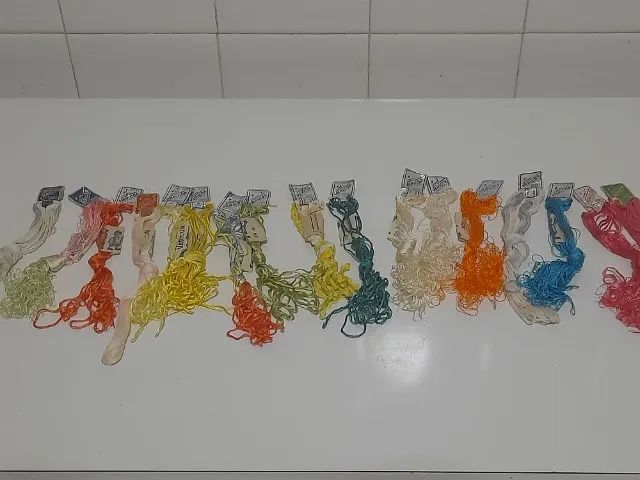 linha varicor (raridade) 17 meadas - Foto 3