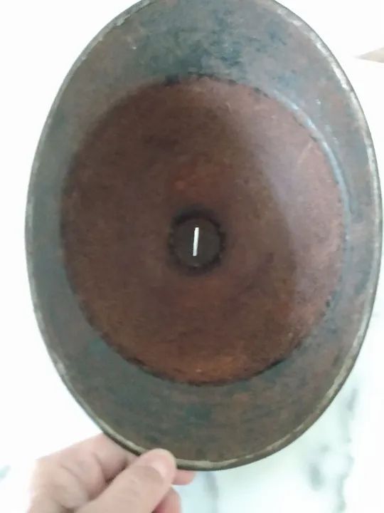 Capacete Paulista da Revolução Constitucionalista 1932 MMDC - Foto 3