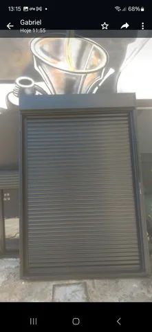 Porta balcão panorâmica com persiana linha gold premiun  - Foto 4