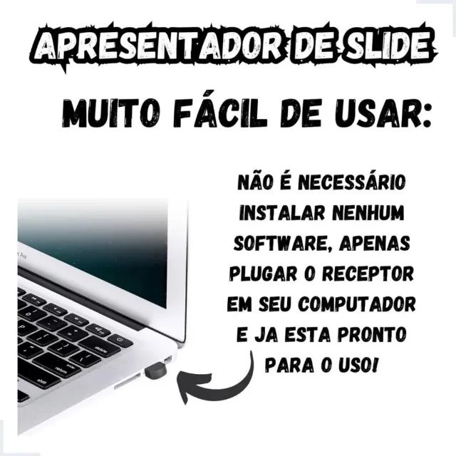 Passador de Slides com Laser Sem Fio - Foto 2