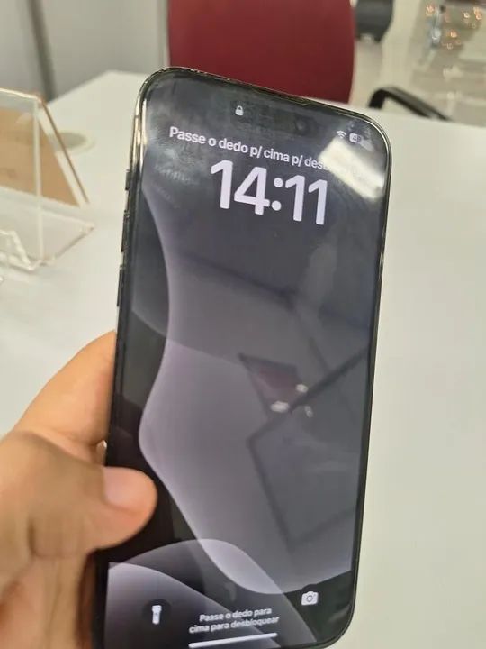 Apple IPhone 14 PRO MAX aceito troca passo cartão - Foto 2