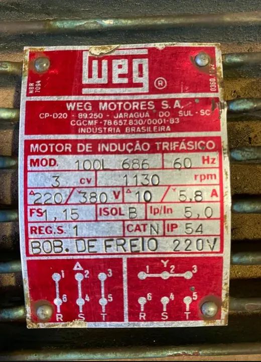 Motor de Elevador 3cv - Foto 5