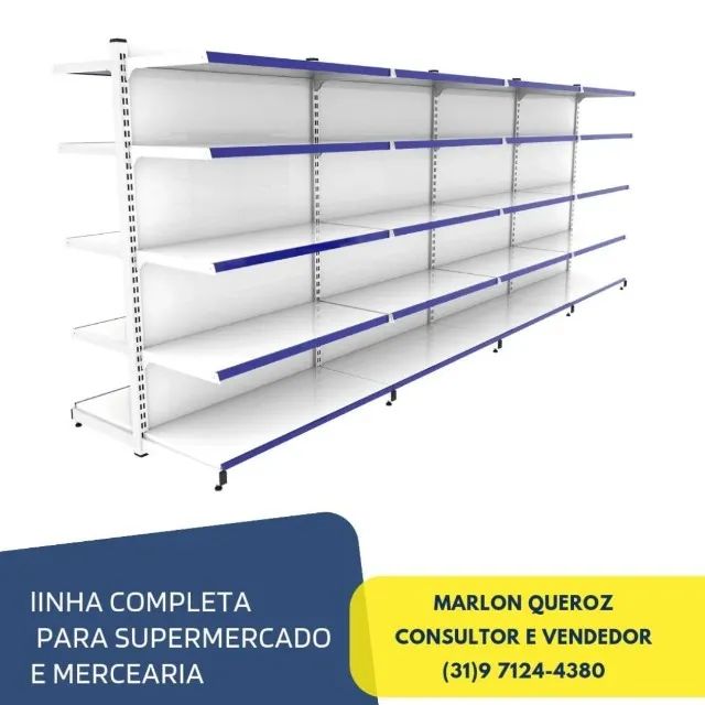 Gondola de Centro Polar Branca 30x40