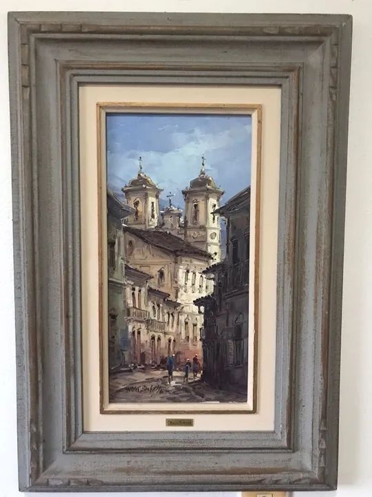 Tela de Grande Pintor Brasileiro. Oportunidade de Investimento