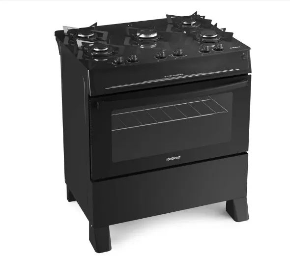 Fogão 5B mesa de vidro temperado Novo 