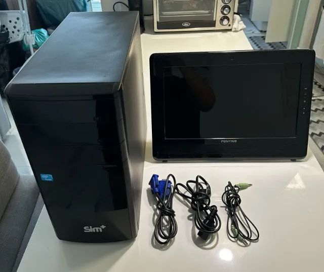 Computador Intel Celeron, 4gb Ram, Ssd 256gb + Monitor 15  - Foto 4