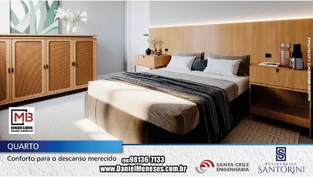 Residencial Santorini | Santa Cruz Engenharia | 46m² | Leia a descrição - Foto 2