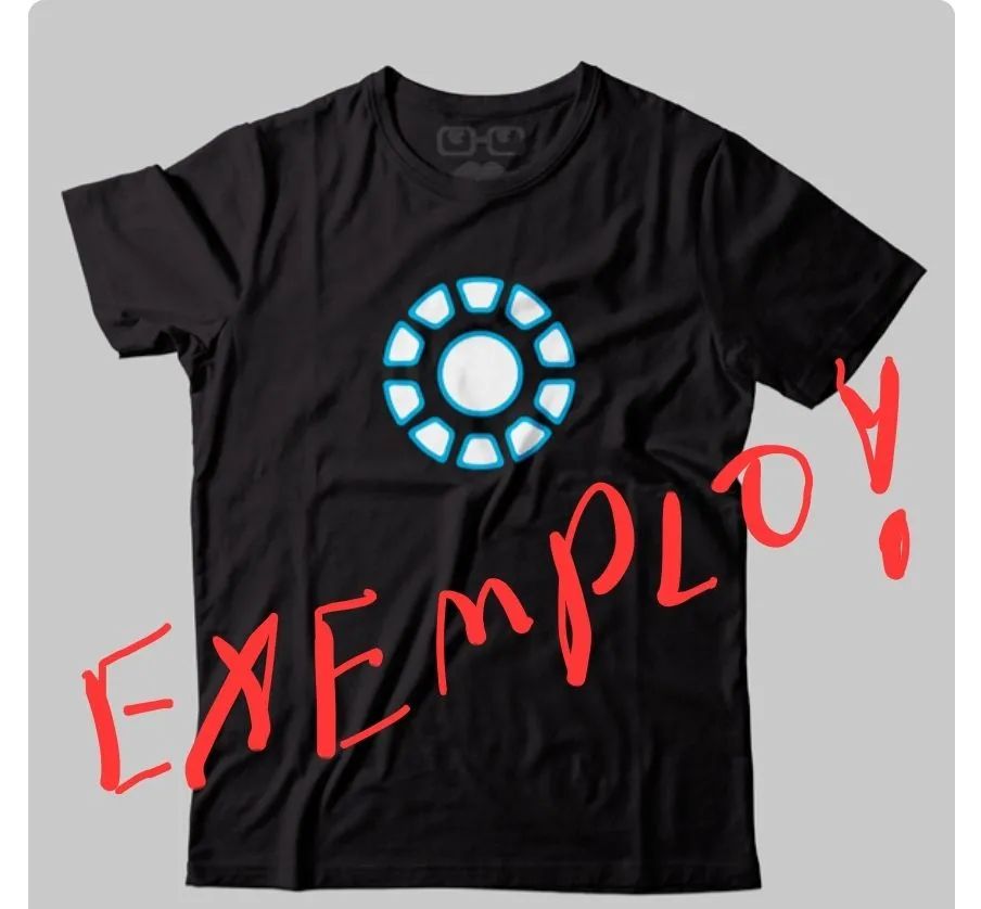 Camiseta Iron Man Mark 3 M Marvel LEIA 