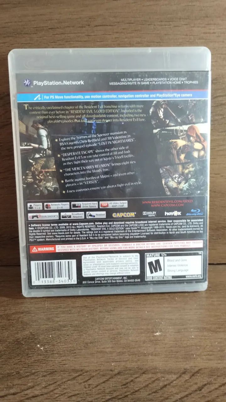 Resident Evil 5 Gold Edition PS3 - Foto 2